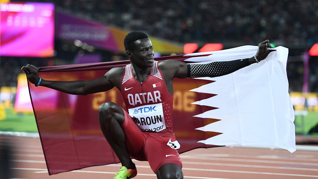 Bei der Leichtathletik-WM 2017 gewann Abdalelah Haroun die Bronzemedaille. 