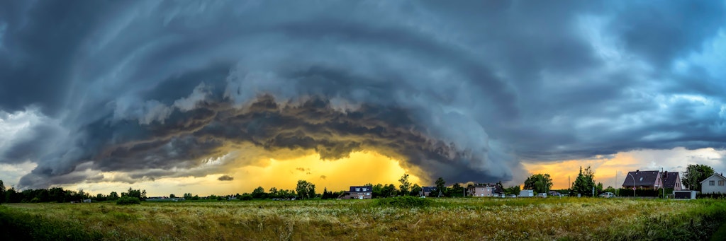 Schwere Unwetter sind im Anzug auf Deutschland. 
