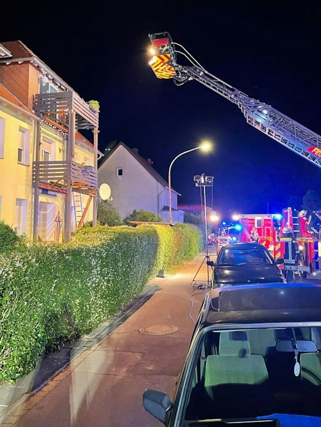 Großeinsatz für Feuerwehr und Rettungskräfte.