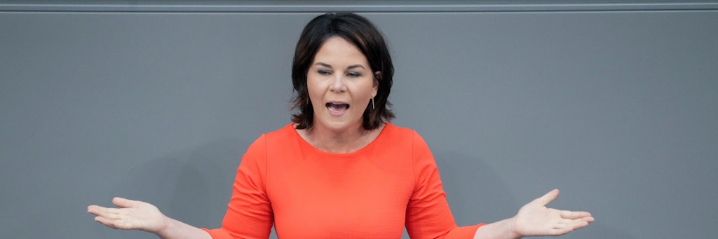 Annalena Baerbock, Kanzlerkandidatin und Bundesvorsitzende von Bündnis 90/Die Grünen