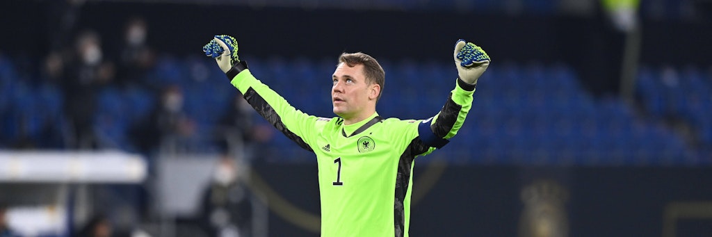 Seit zwölf Jahren Weltklasse, am Montag macht Torwart Manuel Neuer sein 100. Länderspiel.