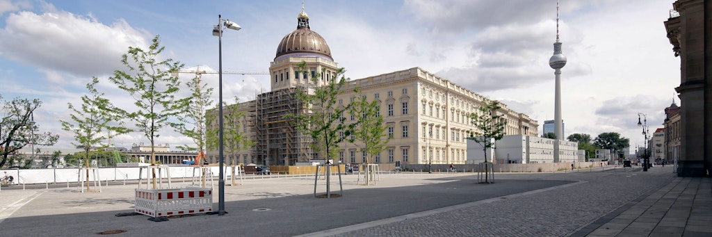 Das neue Berliner Schloss in Mitte