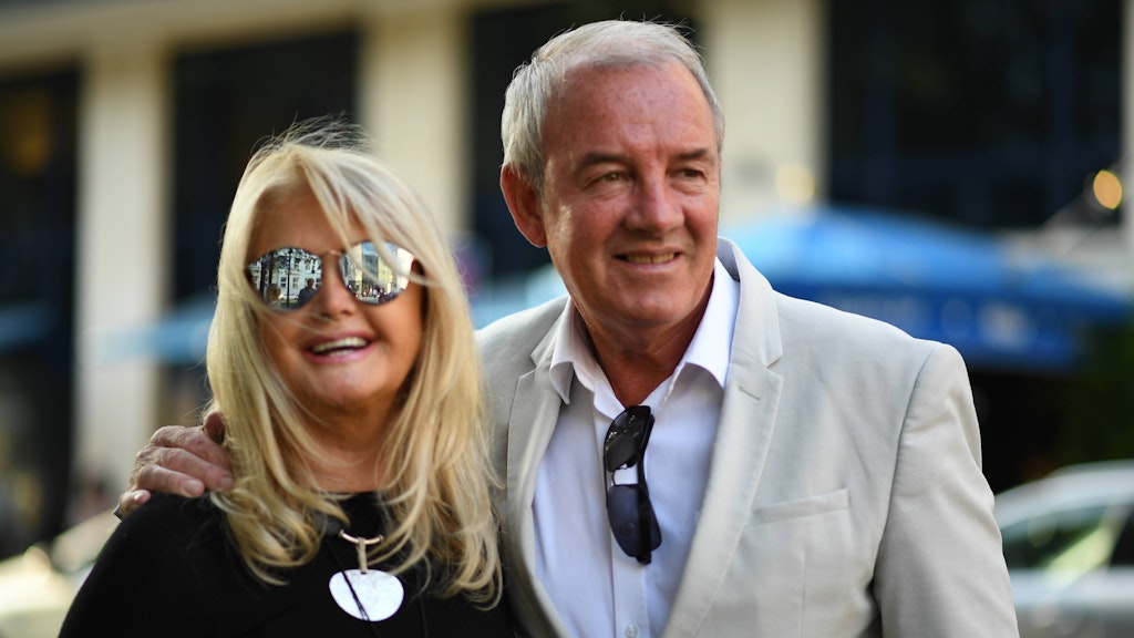 Bonnie Tyler mit ihrem Ehemann Robert Sullivan.