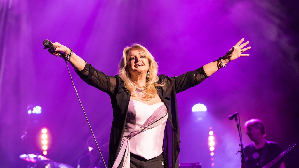 Dreimal pro Woche arbeitet Bonnie Tyler mit einem Stimmtrainer.