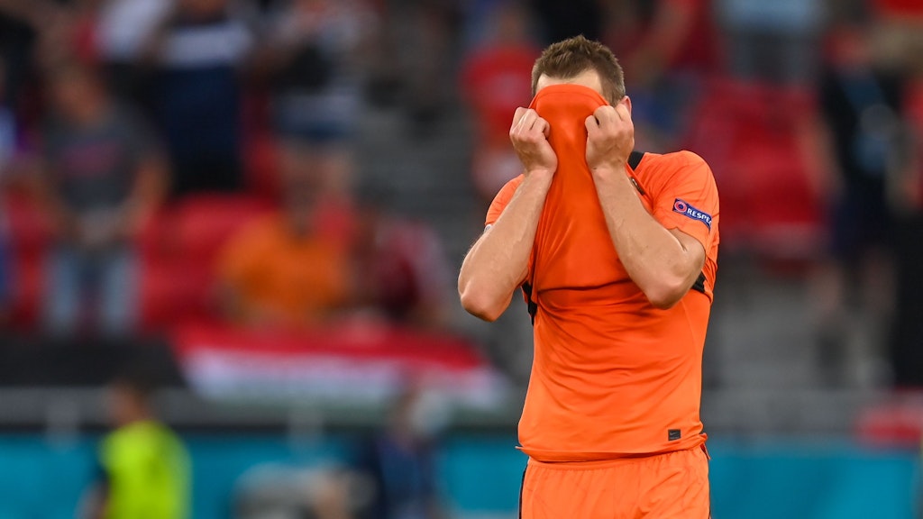 Holland-Bruchlandung im Achtelfinale: Gegen Tschechien war Schluss.