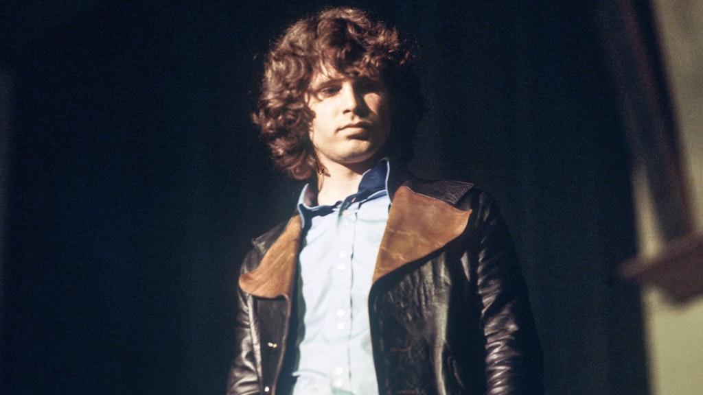 Jim Morrison, Sänger der US-Rockband The Doors. Sein früher Tod mit 27 machte ihn zu einem Mythos, der bis heute lebt.