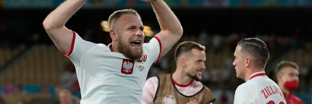Tymoteusz Puchacz spielte bei den Polen in allen drei EM-Spielen. 