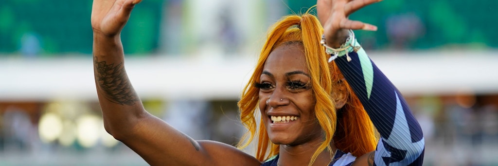 Sha'Carri Richardson freute sich noch vor zwei Wochen über ihren Sieg im 100-Meter-Sprint bei den Olympic-Trials.