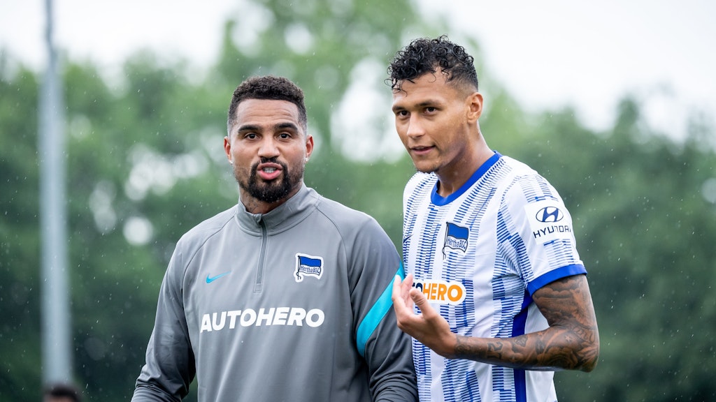 Kevin-Prince Boateng und Davie Selke haben sich beide für ihren zweiten Anlauf bei Hertha BSC viel vorgenommen. 