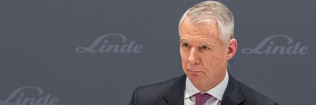 Bestbezahlter Mann im Dax: Linde-Chef Steve Angel bekam im vergangenen Jahr umgerechnet 47 Millionen Euro und lag damit an der Spitze der 30 Unternehmen in der deutschen Börsen-Oberliga.
