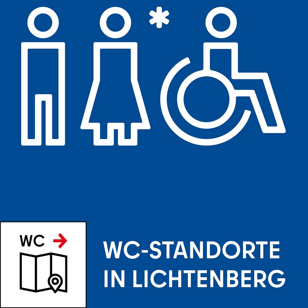 So sieht die WC-Wegweiser-Broschüre aus.