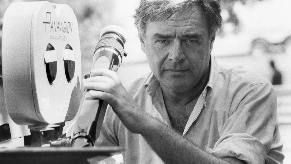 Richard Donner bei den Dreharbeiter zu „The Toy – Der Spielgefährte“, 1982