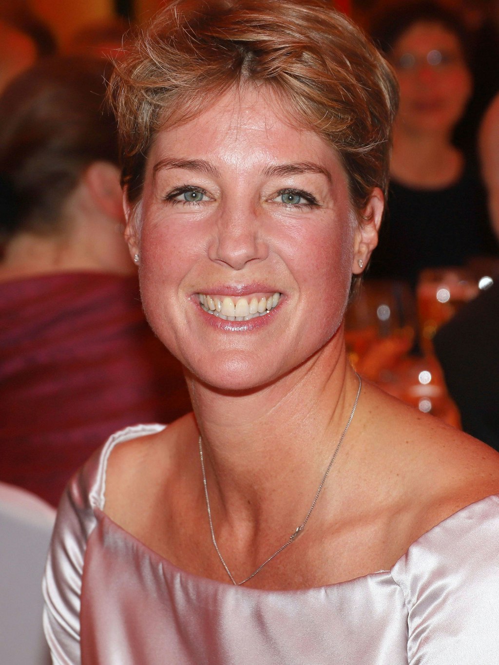 Christina Block beim Charityball Nacht der Schmetterlinge zugunsten der Deutschen Muskelschwundhilfe im Hotel Grand Elyssee. 