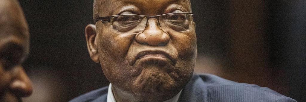 Südafrikas Ex-Präsident Jacob Zuma 
