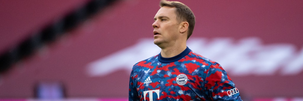 Torwart Manuel Neuer kann nicht trainieren. Er ist in häuslicher Quarantäne.