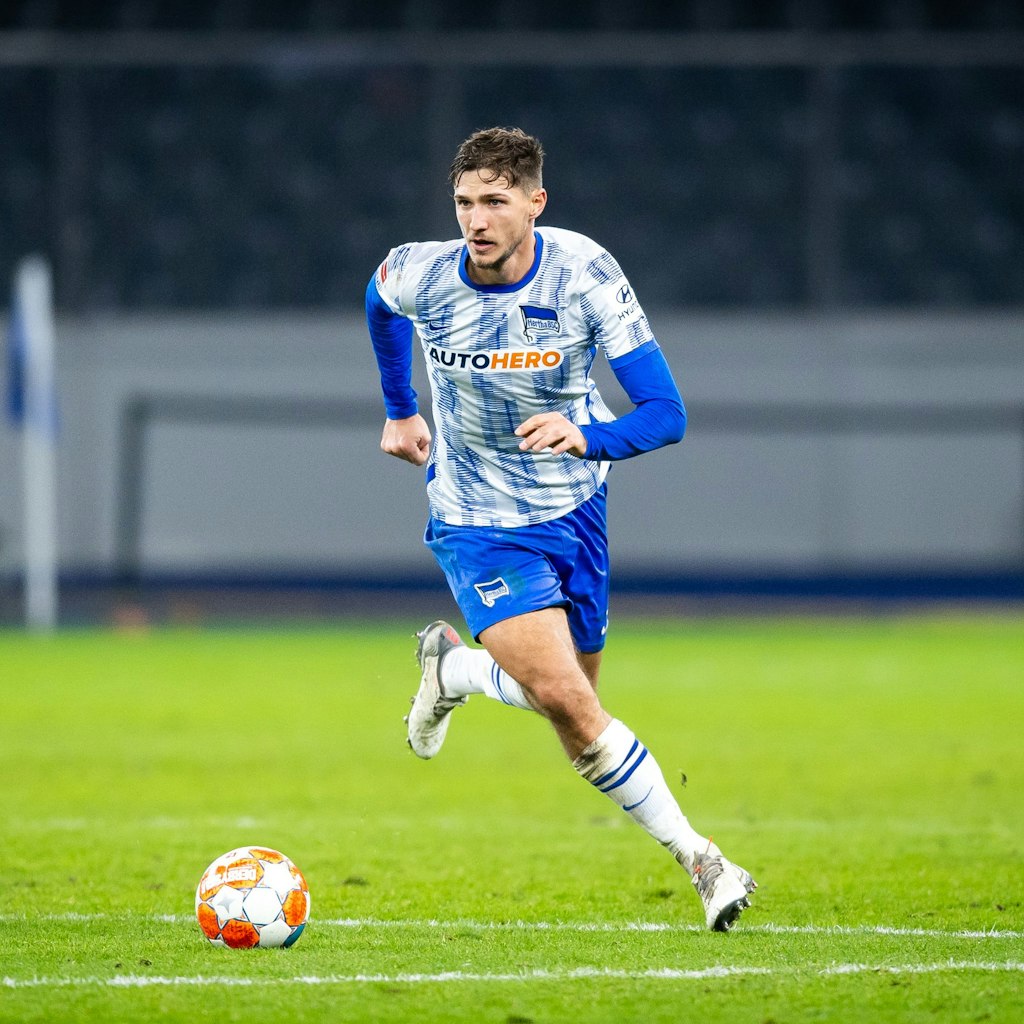 Niklas Stark spielt seit sechseinhalb Jahren für Hertha BSC. 