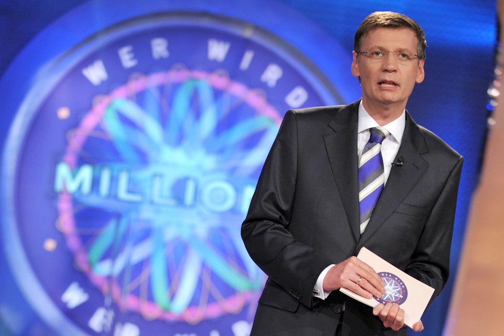 In der deutschen Version von „Wer wird Millionär“ mit Günther Jauch gab es bisher keinen ähnlichen Betrugsversuch – jedenfalls ist nichts davon bekannt. 