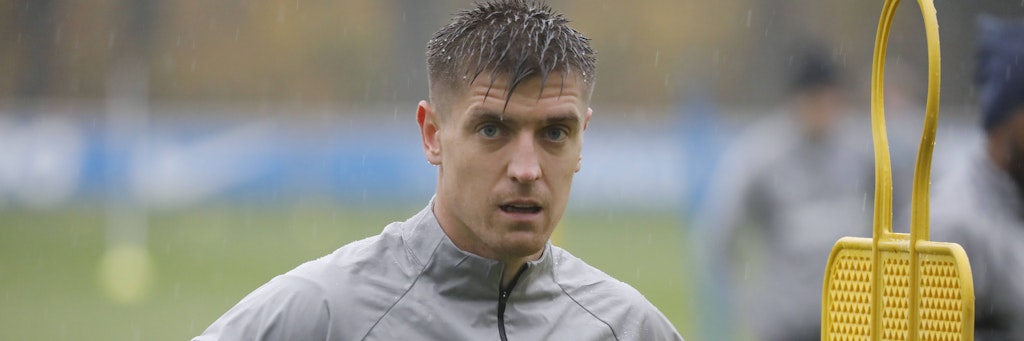 Deutschland, Berlin, Sportpark, GER, 1.FBL, Hertha BSC, Saison 2021/22, Training, Foto:Krzysztof Piatek *** Germany, Berlin, Sportpark, GER, 1 FBL, Hertha BSC, 2021 22 season, training, photo Krzysztof Piatek.