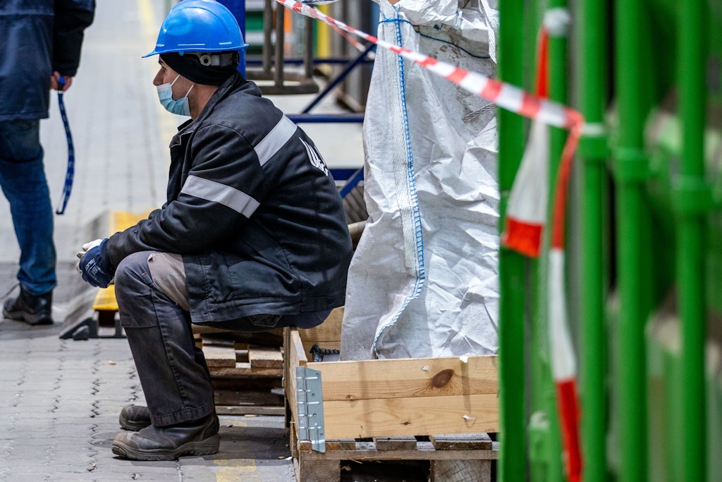 Und jetzt? Bei der MV Werft in Wismar geht angesichts der Insolvenz der Frust um. 