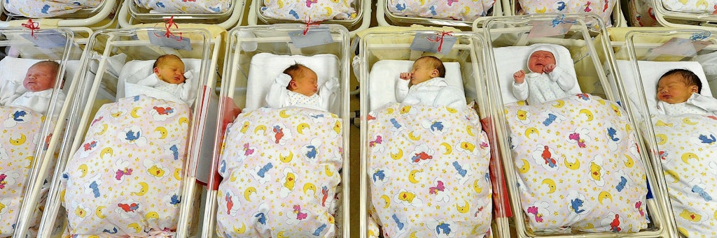 In Marzahn-Hellersdorf wurden im vergangenen Jahr 989 Babys geboren.