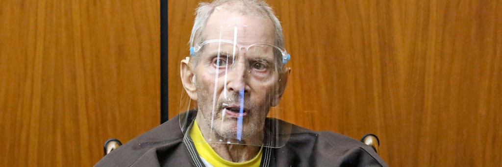 Mörder und Millionär: Robert Durst im August 2021 vor Gericht.