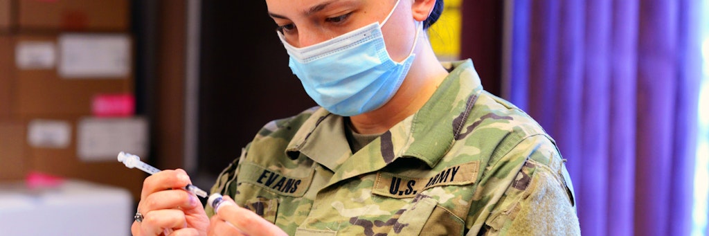 US-Militärs arbeiten an der Covid-19-Impfung mit Ferritin-Nanopartikeln.
