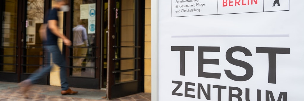Die Münchener Firma 21DX betreibt im Auftrage des Senats die landeseigenen Teststellen.