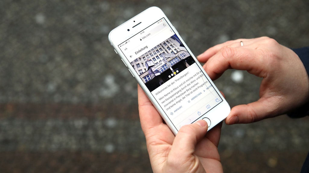 Die App Lialo funktioniert ohne Anmeldung und auch im Browser. 
