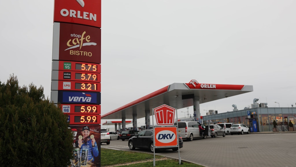 Ob Diesel oder Benzin: Schon jetzt liegen die polnischen Spritpreise günstig - umgerechnet um 1,30 Euro pro Liter