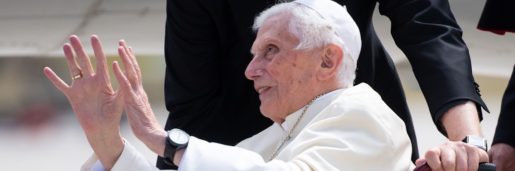 Der emeritierte Papst Benedikt XVI. 