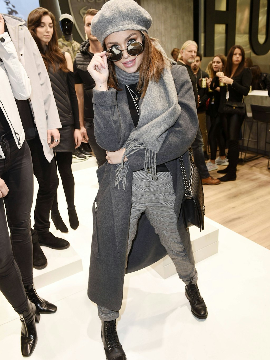 Kim Gloss bei einem Auftritt in Berlin 2018. 