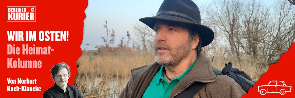 Unterwegs zu den Seen in Brandenburg: Angelpapst Stephan Höferer (64).
