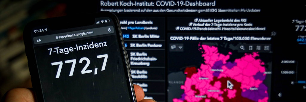 Die 7-Tage-Inzidenz ist auf 772,72 gestiegen.