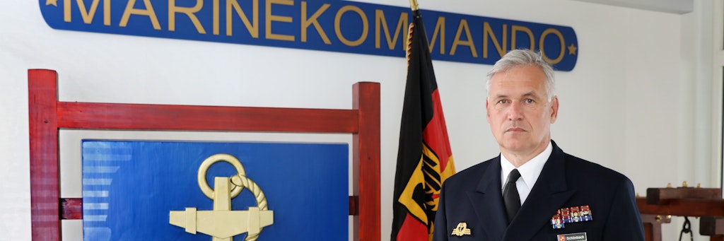 Vizeadmiral Kay-Achim Schönbach (56) war seit März 2021 Inspekteur der Marine.