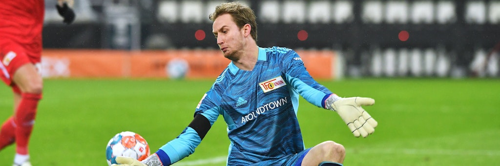 Zeigte in Mönchengladbach, dass auf ihn Verlass ist: Unions zweiter Keeper Frederik Rönnow.