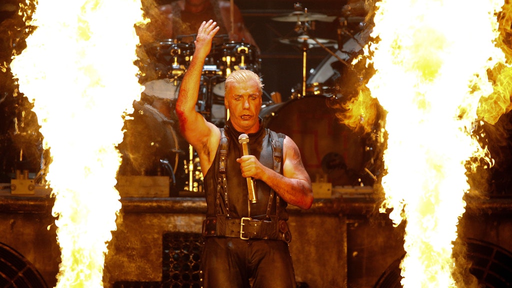 Auch die Bühnen-Shows von Rammstein sind legendär.