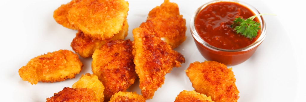 Bei den meisten Kindern sind Chicken-Nuggets ein Hit auf dem Teller.