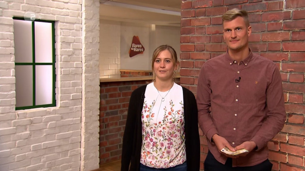 Lynn Veit und Yves Böttler haben bei „Bares für Rares“ ihre Skulptur verkauft.