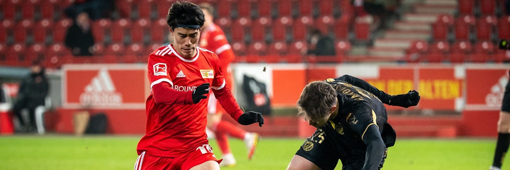Auffälligster Akteur bei Unions 0:0 gegen Lodz: Mittelfeldmann Keita Endo.