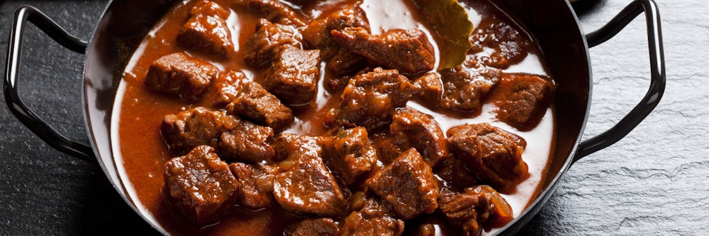 Rindergulasch ist ein beliebter Klassiker