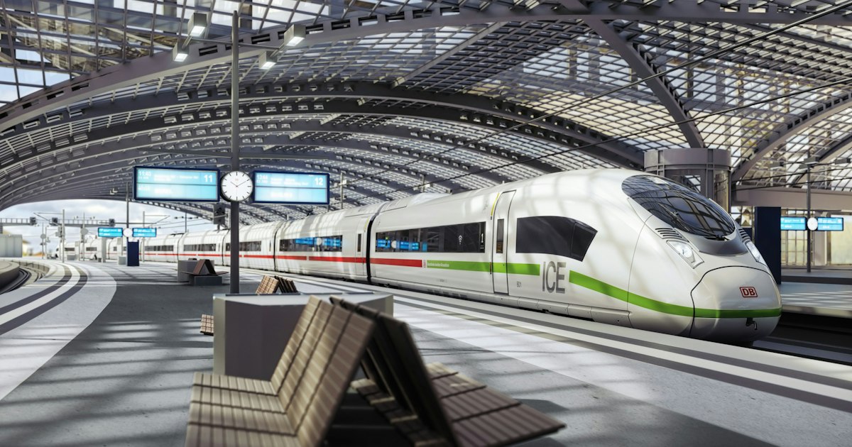 Ice Train Network ICE 3neo! Der neue Superzug der Deutschen Bahn: Wenn Sie diese acht ...