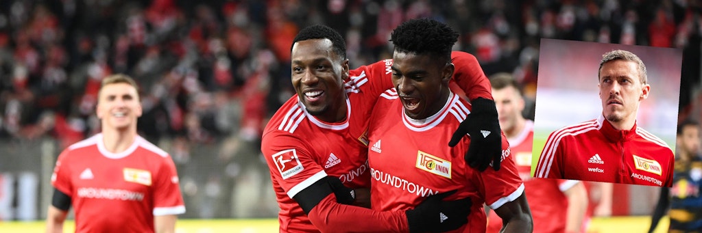 Sheraldo Becker und Taiwo Awoniyi stehen nach dem Blitz-Wechsel von Max Kruse (v.r.) bereit, um bei Union mehr ins Rampenlicht zu rücken.