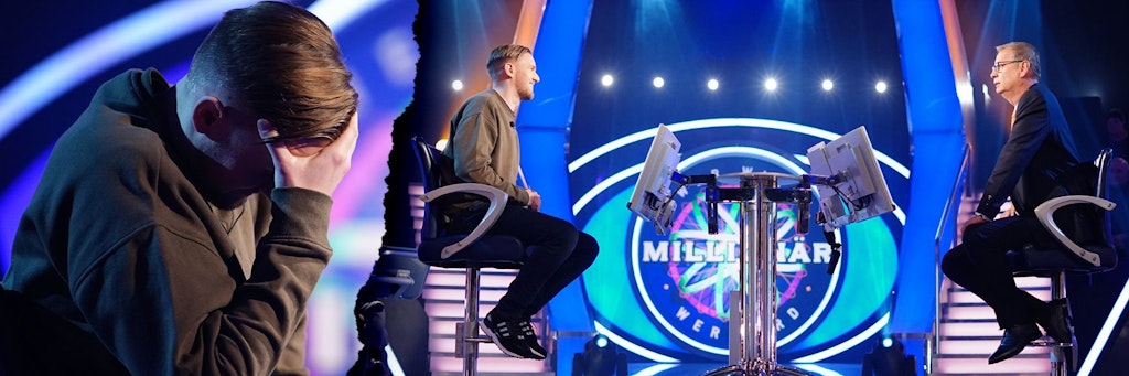 Sebastian Fitzner schaffte es bei Günther Jauch auf den Ratestuhl - doch die 300-Euro-Frage bei „Wer wird Millionär“ hätte ihn fast alles gekostet...