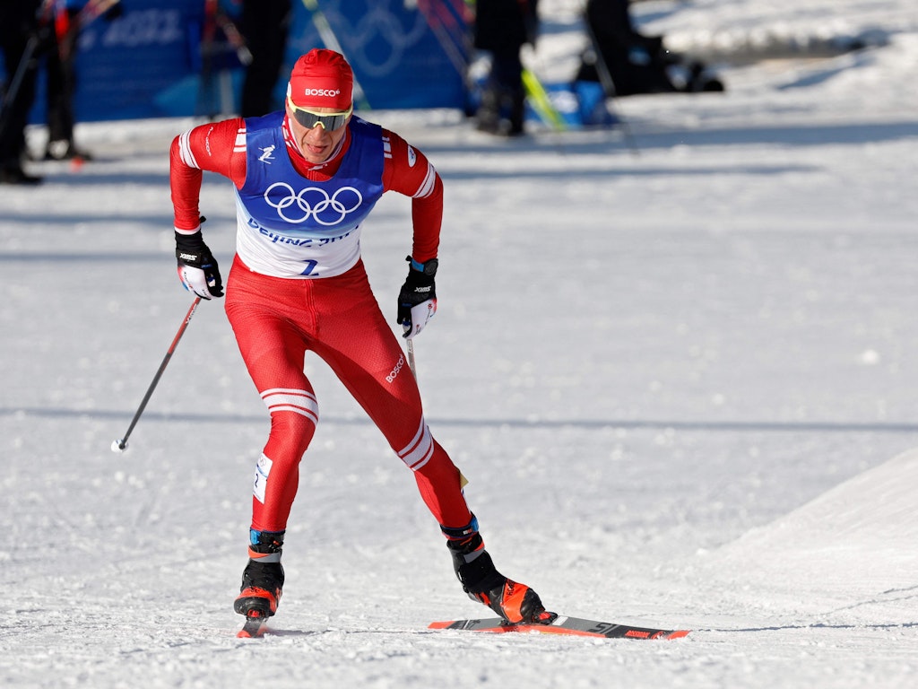 Alexander Bolshunov gewinnt Gold.