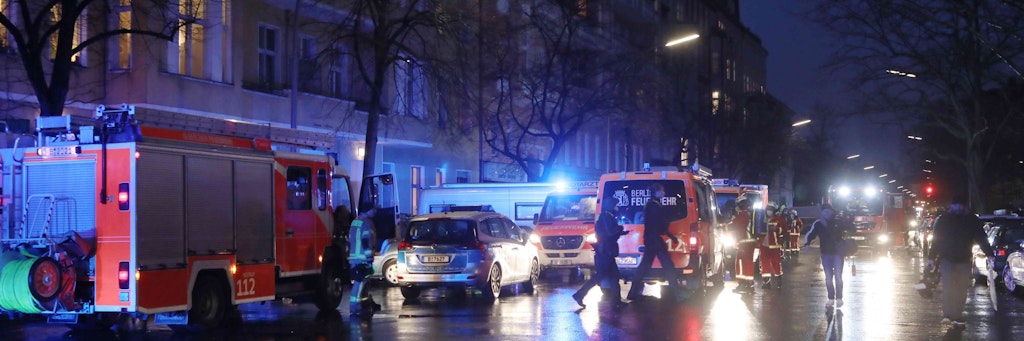 In der Blücherstraße gab es einen Brand, den die Feuerwehr schnell unter Kontrolle hatte.