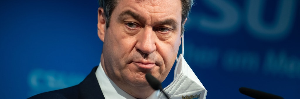 Markus Söder, CSU-Vorsitzender und Ministerpräsident von Bayern.