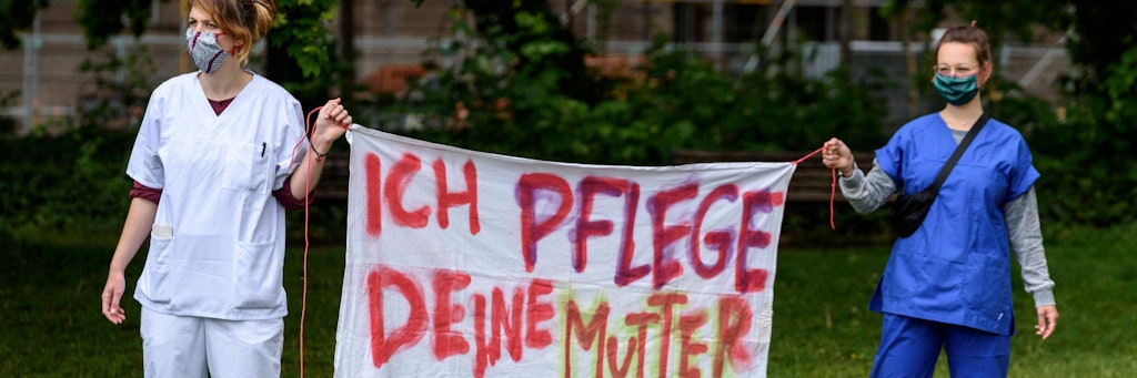 Seit Jahren demonstrieren Pflegekräfte für bessere Bezahlung.
