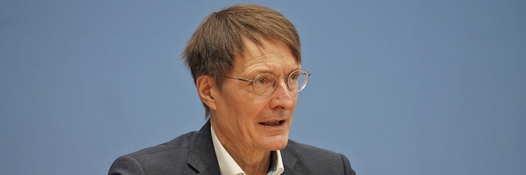 Bundesgesundheitsminister Karl Lauterbach (SPD).