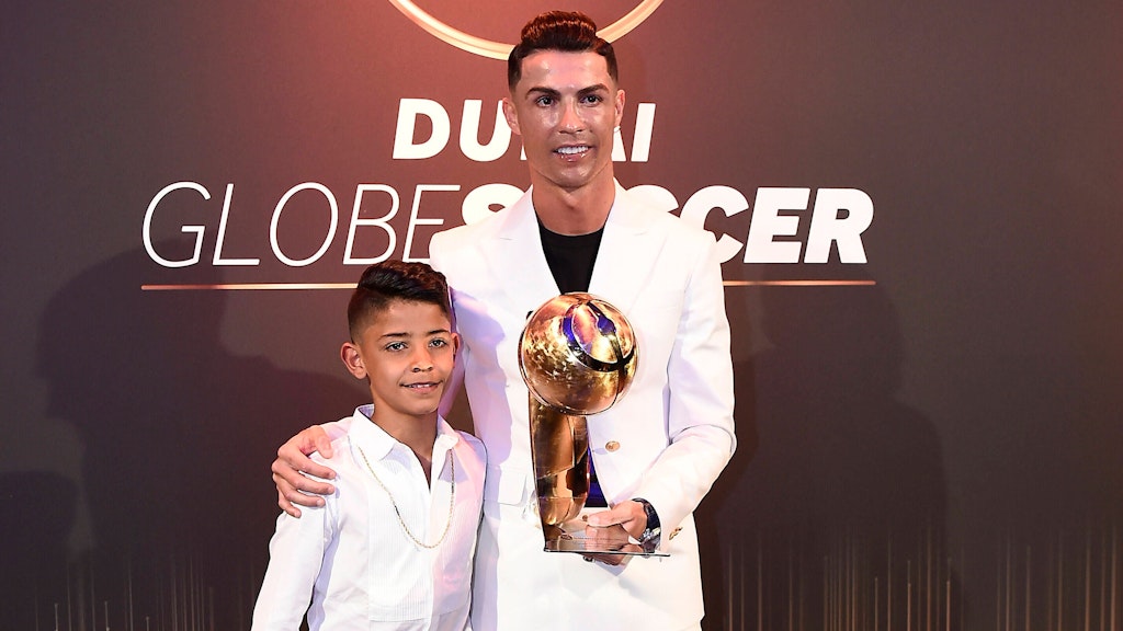 Cristiano Jr. und Cristiano St. bei einer Preisverleihung im Jahr 2019.