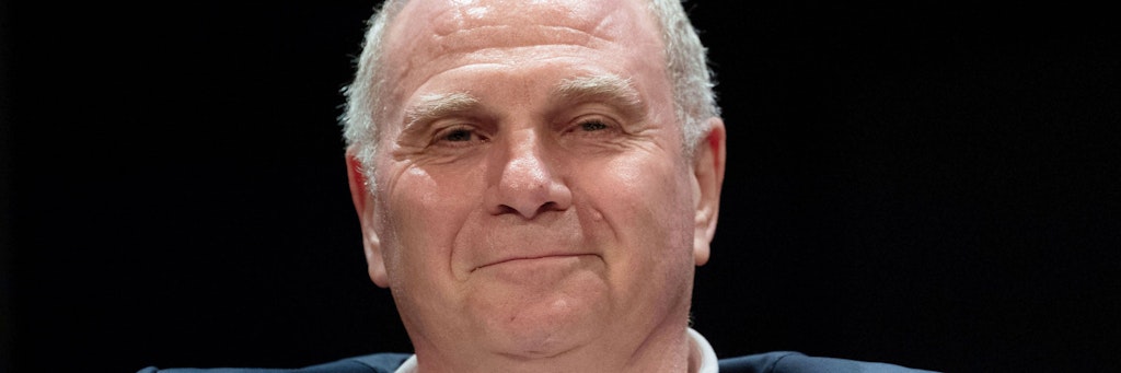 Bayerns Ehrenpräsident Uli Hoeneß hat mal wieder ganz laut gedacht.